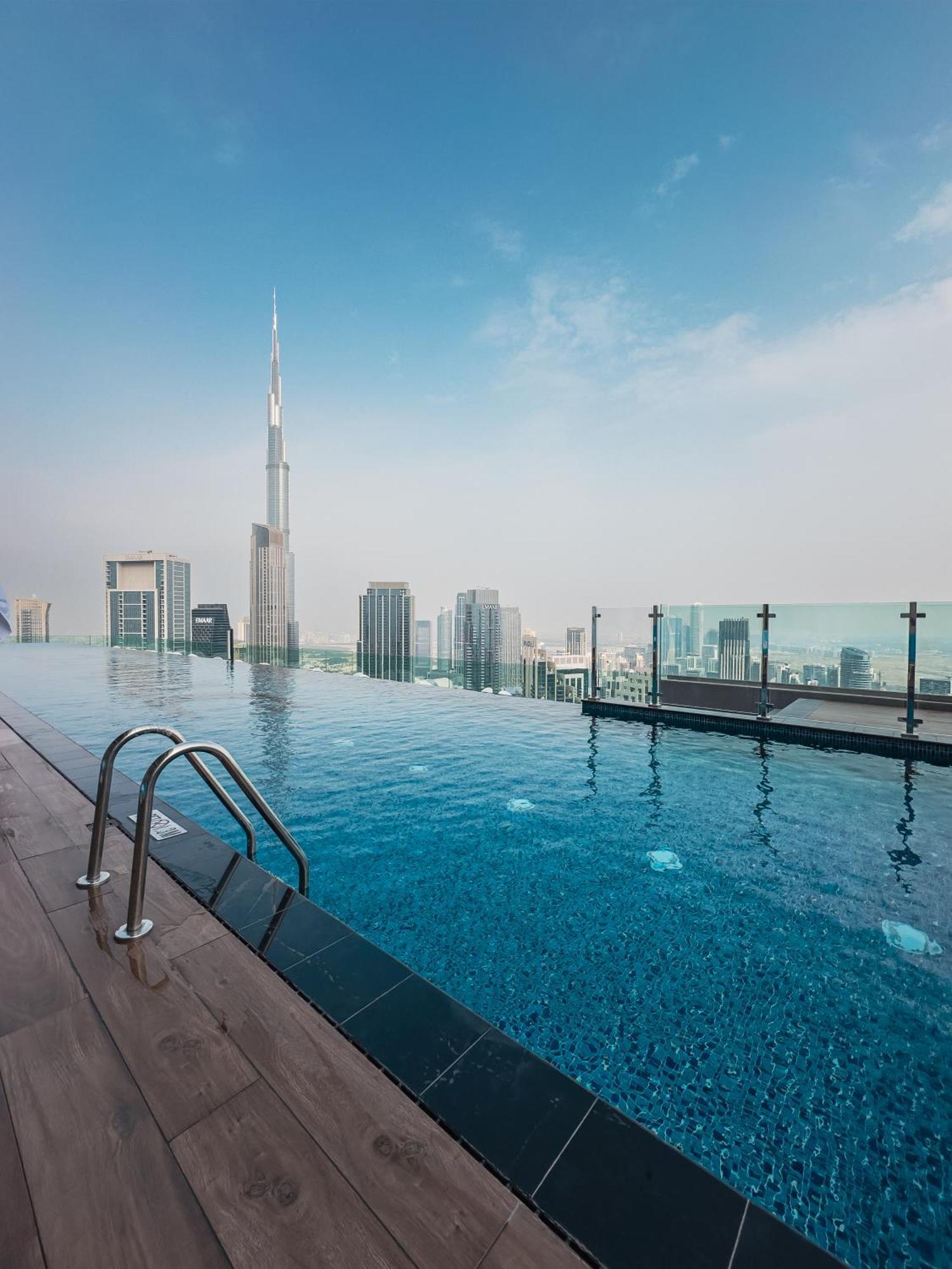 Appartement Aliving Luxe 2Br With Burj Khalifa View Infinity Pool Midtown-4704 à Dubaï Extérieur photo